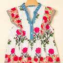  Madisen Flutter Sleeve Blouse