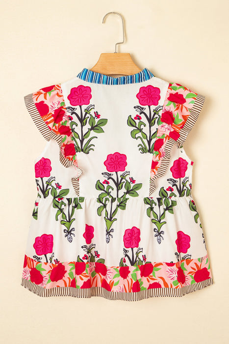 Madisen Flutter Sleeve Blouse