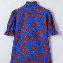  Maeve Sleeve Frilled Floral Blouse