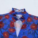  Maeve Sleeve Frilled Floral Blouse