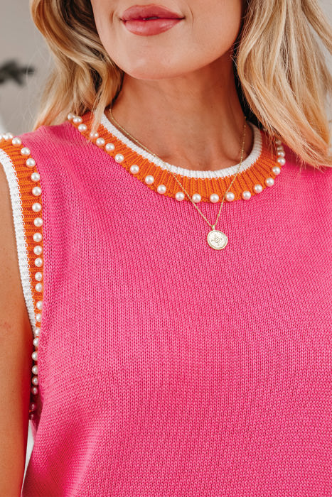 Magdalena Pearl Detail Sweater