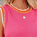 Magdalena Pearl Detail Sweater