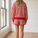 Maggy Oversized Ribbed Trim Top & Bottom Set