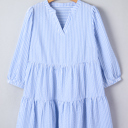  Magnolia Sleeve Tiered Curvy PLUS Dress