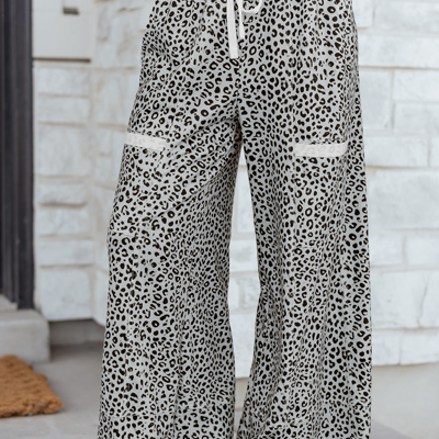 Maisie Leg Terry Knit Pants