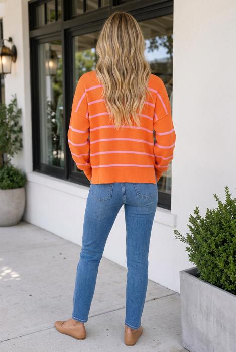 Makayla Boxy Fit Sweater