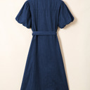  Makayla Bubble Sleeve Long Dress