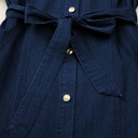  Makayla Bubble Sleeve Long Dress