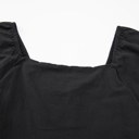  Malaysia Ruched Puff Sleeve Romper