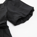  Malaysia Ruched Puff Sleeve Romper