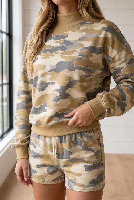 Maleah Multicolour Print Long Sleeve Set