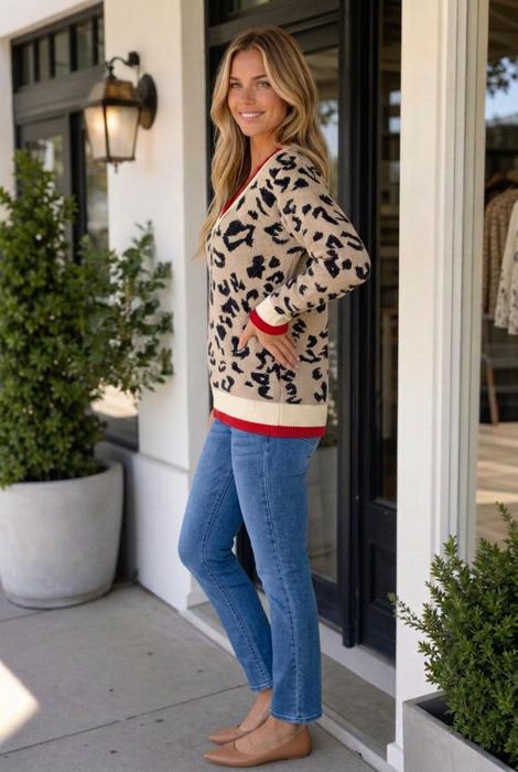 Malia Rib Knitted Sweater