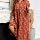  Mallory 4 Sleeve Long PLUS Dress