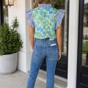 Mara Flutter Sleeve Blouse