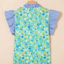  Mara Flutter Sleeve Blouse