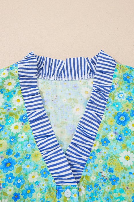Mara Flutter Sleeve Blouse