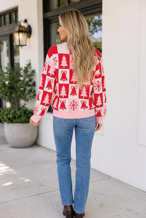 Marcelah Tunic Knitwear Sweater Long Sleeve Top