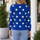  Marcos Sleeve Sweater Cardigan Long Sleeve Top