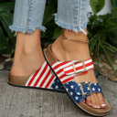  Maren Hollowed Faux Suede Slippers