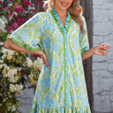  Maren Trim Front Loose Dress