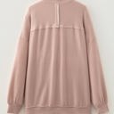  Mariah Collar Drop Shoulder Long Sleeve Top