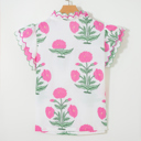 Mariah Detail Short Sleeve Blouse