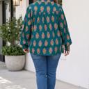  Mariah Pleated Loose PLUS Shirt