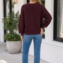  Mariam Knit Loose Pullover Sweater