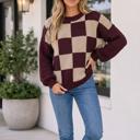  Mariam Knit Loose Pullover Sweater