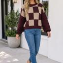  Mariam Knit Loose Pullover Sweater