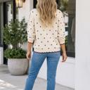  Marian Casual Shift Sweater Long Sleeve Top