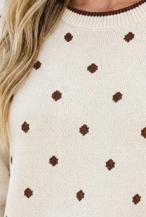 Marian Casual Shift Sweater Long Sleeve Top