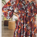  Marianna Sleeve Flowy Mini Dress