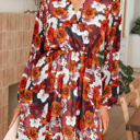  Marianna Sleeve Flowy Mini Dress