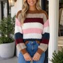  Maricela Dropped Shoulder Pullover Sweater