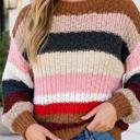  Maricela Dropped Shoulder Pullover Sweater