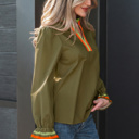  Marie Long Sleeve Blouse Long Sleeve Top