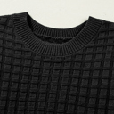  Marina Textured Short Sleeve Sweater