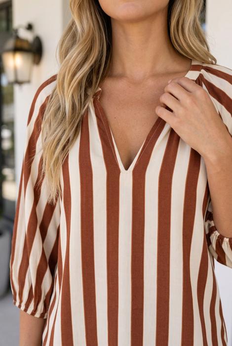 Marissa Half Sleeve Casual Blouse