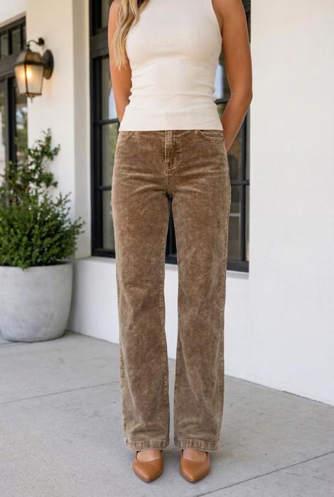 Marley Metal Zip Up Pants