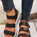  Marley Pu Leather Platform Sandals