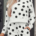  Marley Shoulder Pullover Drawstring Shorts Set