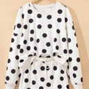  Marley Shoulder Pullover Drawstring Shorts Set