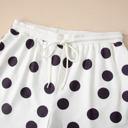  Marley Shoulder Pullover Drawstring Shorts Set