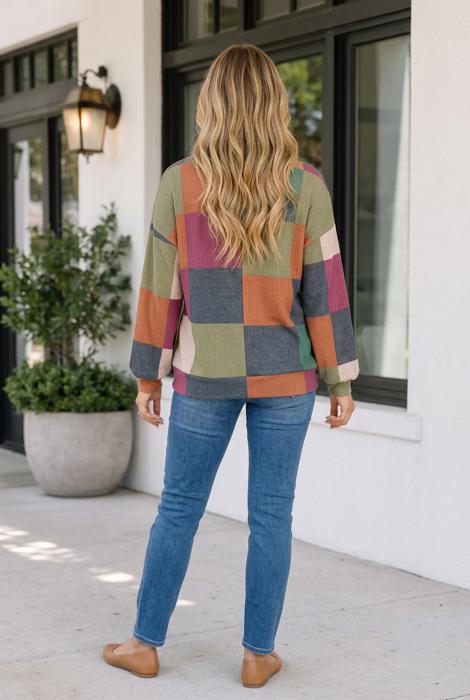 Martina Loose Top Long Sleeve Top
