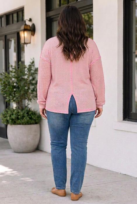 Mary Chest Knit PLUS Top