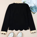  Maryam Collared Top Long Sleeve Top