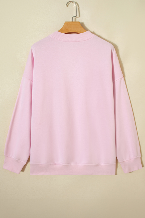 Matilda Sweetheart Patchwork Oversize Sweatshirt