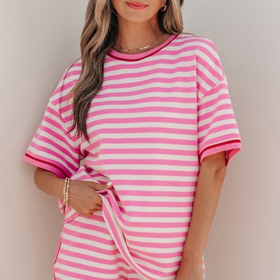 Matilda Trim Short Sleeve Set