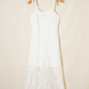  Maxine Lace Overlay Long Dress